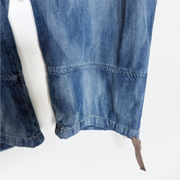 NWT Free People We The Free Wallflower Pull-On Jeans Size XS in Summer Nights - Picture 7 of 9